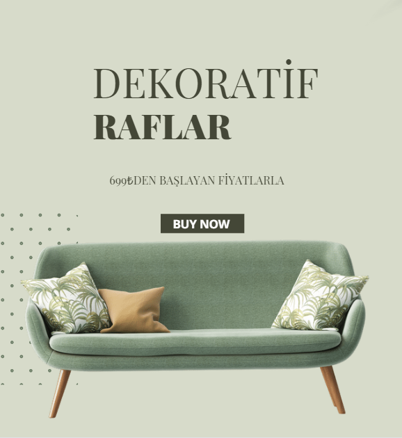 Dekoratif Raflar